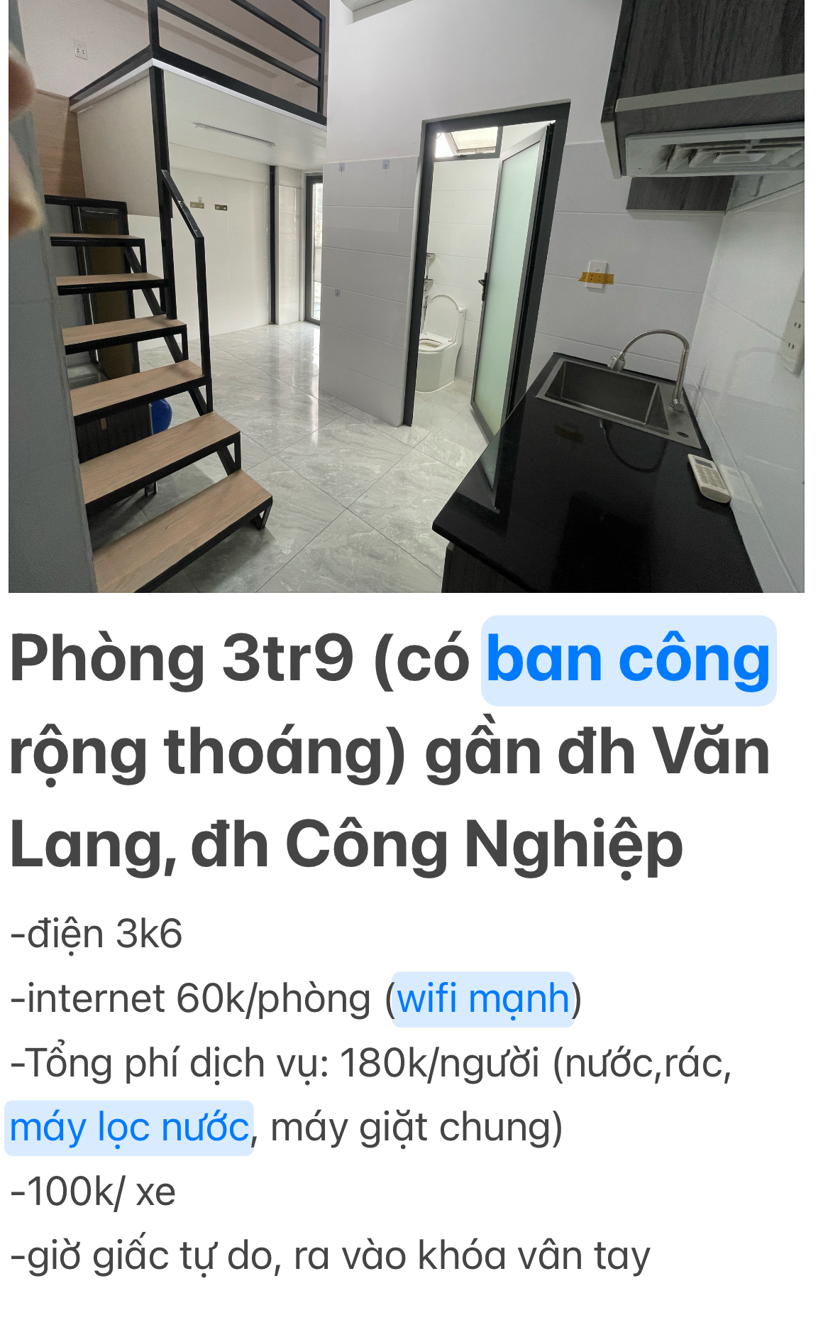Cho thuê phòng trọ tại An Phú Đông - Tiện nghi đầy đủ giá hợp lý-1