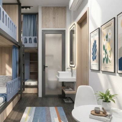 Cho thuê ký túc xá gần ĐH Tài Nguyên và Môi Trường, chỉ 1.5 triệu/tháng