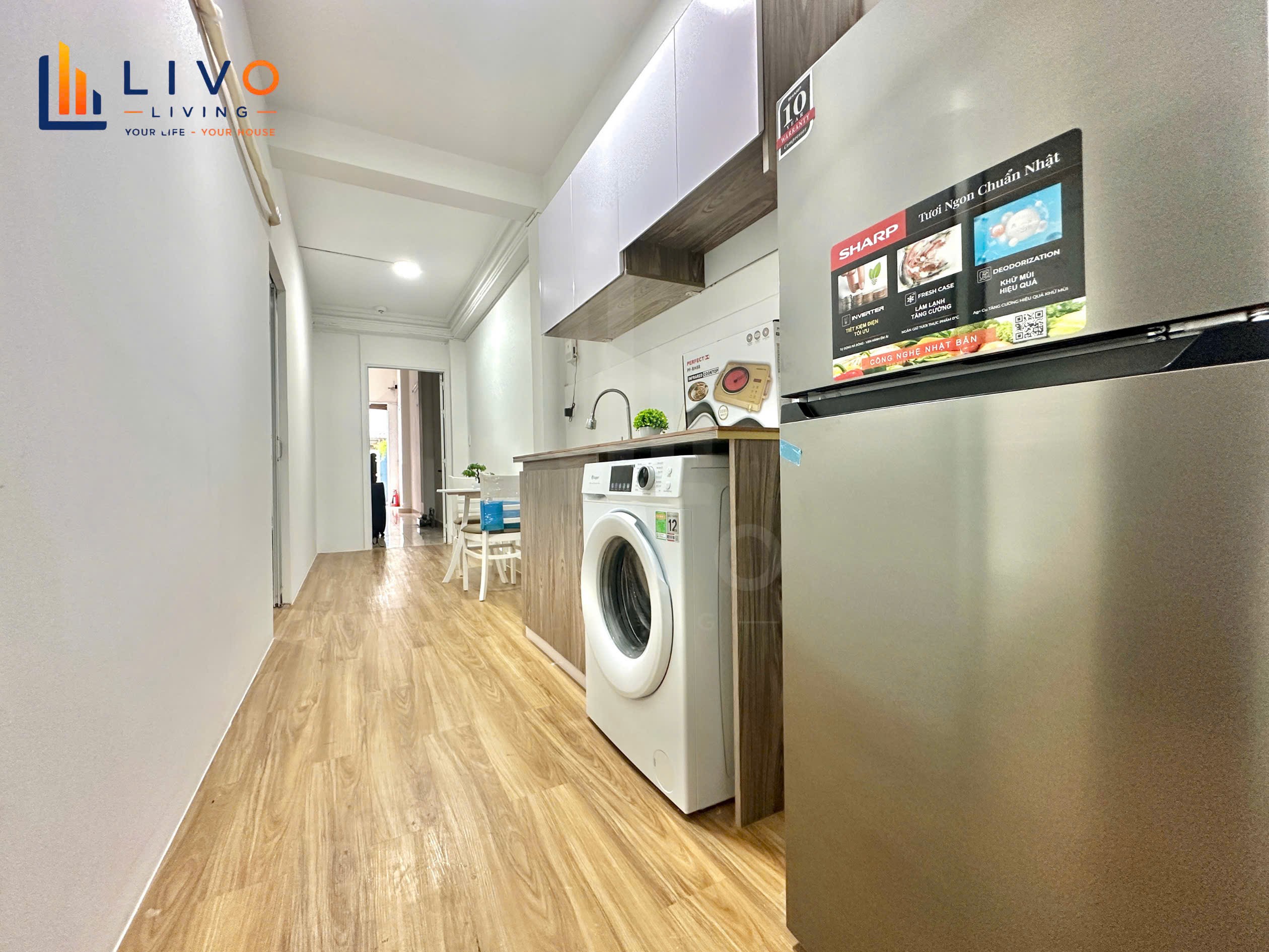 Cho thuê căn hộ chung cư 50m2 giá tốt tại Bình Thạnh